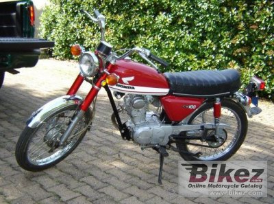 1971 honda cb 100 photo